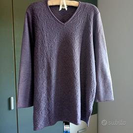 Maglione Elena Mirò sport, tg M color Glicine.