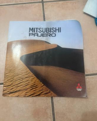 Depliant/brochure Mitsubishi Pajero