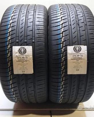 2 gomme 275 40 22 continental a34554