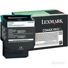 Lexmark toner nero per C544, X544