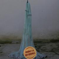 Rezzaglio 12mt Nylon rete 12mm con anello e tirant