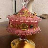 Porta oggetti vintage rosa