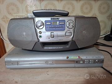 RADIO CD  E DVD RECORDER PHILIPS