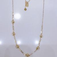 Collana fantasia con sfere in oro 18kt 750