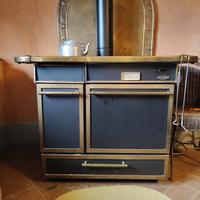 Stufa, cucina a legna (putagè) Godin