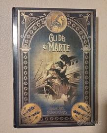 Gli déi di Marte.E.R.Burroughs.Libro con cellophan