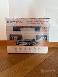 Giradischi per vinili con lettore per cassette