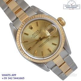 Rolex Datejust 69173 Ladies 26MM champagne dial