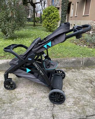 Passeggino doppio fratellare Chicco Stroll 2 in 1