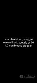 blocco motore minarelli con blocco piaggio 