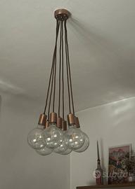 Lampadario a grappalo