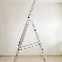 Scala alluminio STP componibile 3 tronchi H 4,25 m