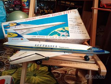 Giocattoli di latta Boeing 2707 daiya japan