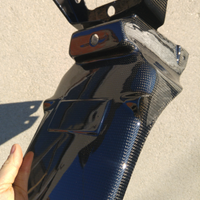 Portatarga in carbonio x etv 1000 caponord aprilia
