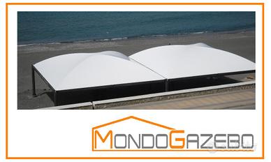 GAZEBO 8x8 SUN coperture stabilimenti Balneari bar