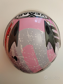 Casco moto bambina