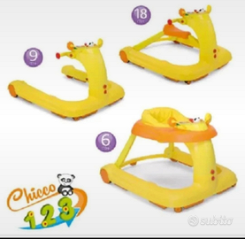 Girello chicco 3 in 1