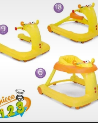 Girello chicco 3 in 1