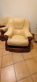 Poltrone in pelle