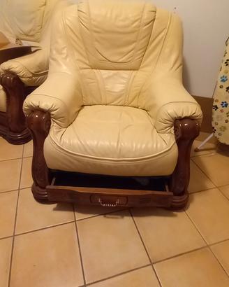 Poltrone in pelle