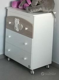 SET LETTINO E FASCIATOIO BABY EXPERT BALU BIANCO/T