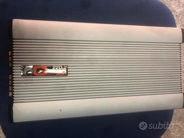 Steg qm 220.2 amplificatore 2ch. stereo mono