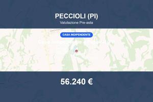 Immobile in asta di 110 m² a Peccioli