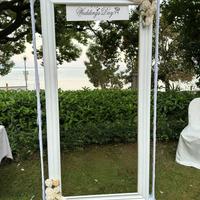 Photoboot cornice matrimonio