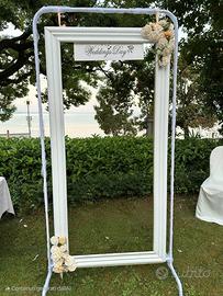 Photoboot cornice matrimonio