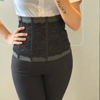 Corsetto nero Denny Rose