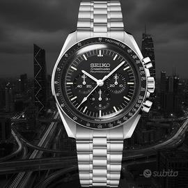 Seiko mod speed master black