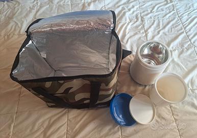 Borsa termica + portavivande 