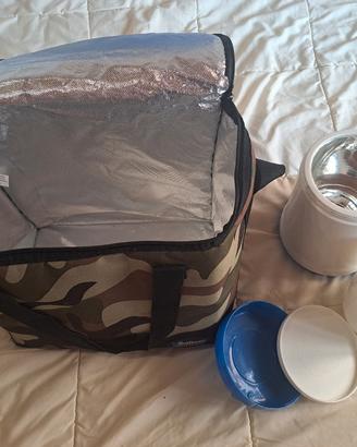 Borsa termica + portavivande 