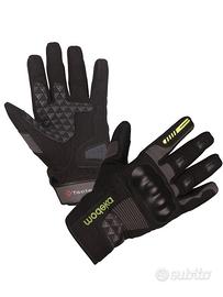 Guanti Moto MODEKA FUEGO Neri Grigio Giallo Fluo