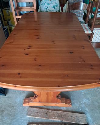 tavolo in legno allungabile
