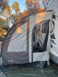 Tenda da sole in fibra di vetro per camper