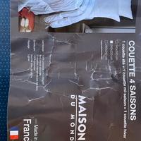 caldo piumino 4 stagioni due pezzi