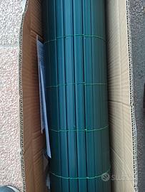 Canniccio in PVC 180 cm per 10 metri verde