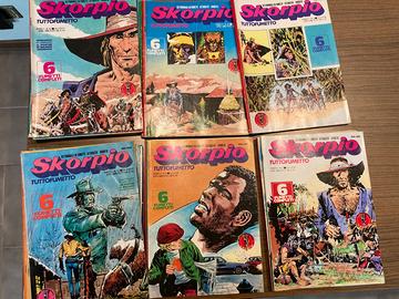 Skorpio lotto di 20 fumetti