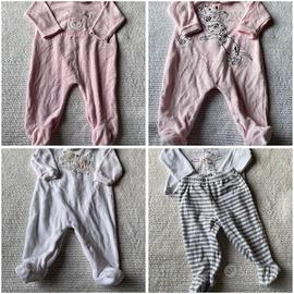 Tutine in ciniglia neonato e neonata