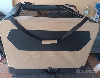 Trasportino pieghevole per cani 