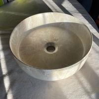 Lavabo in porcellana travertino