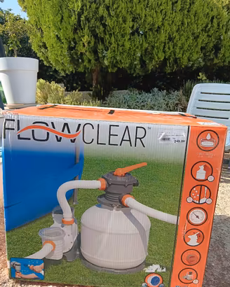 pompa a sabbia per piscina