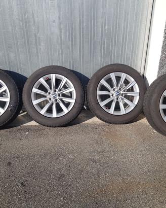 cerchi originali vw tiguan 2012 + gomme invernali