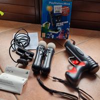 ps3 PlayStation move + 2 controller +omaggio 