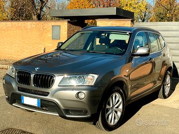 BMW X3 2.0D aut-Pelle/Tessuto,Nav,Xeno-FULL-2014