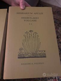 Coppia libri erbolario volgare 1522