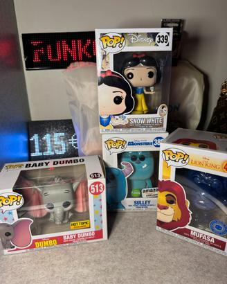 LOTTO FUNKO POP DISNEY MIX