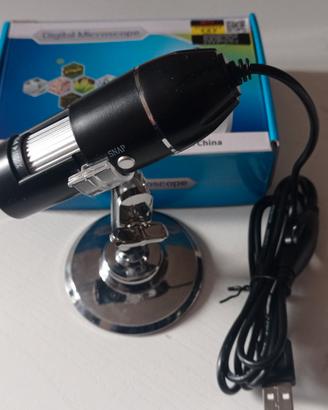 Microscopio Digitale USB con supporto