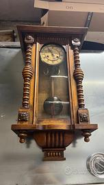 Orologio antico a pendolo da parete Junghans